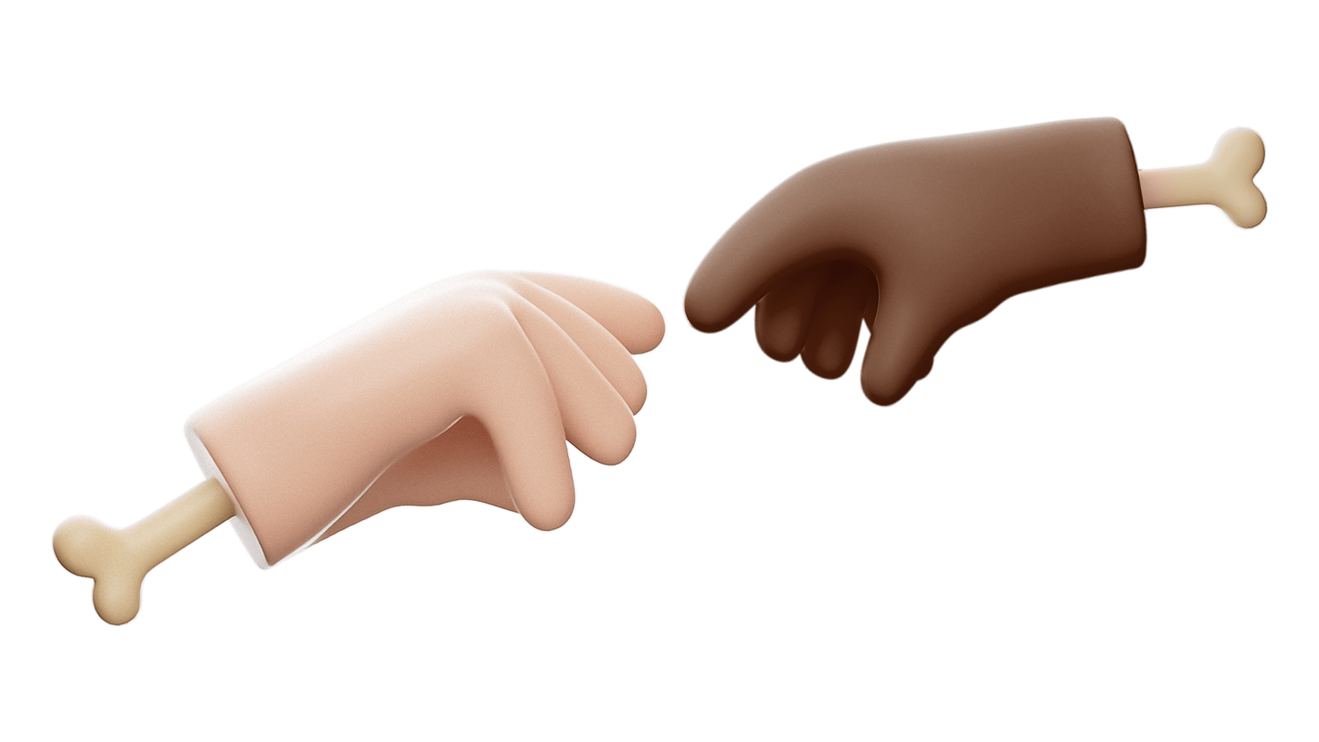 values_beliefs Two hands reaching for each other